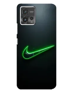Чохол для Motorola MOTO G72 з картинкою «Неоновий контур Nike» Чохол для Motorola MOTO G72 з картинкою «Неоновий контур Nike»