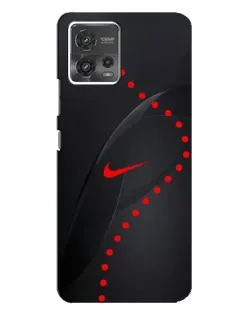 Чехол для Motorola MOTO G72 с картинкой «Абстрактный дизайн Nike»