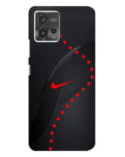 Чехол для Motorola MOTO G72 с картинкой «Абстрактный дизайн Nike»