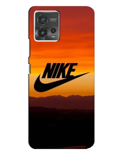 Чехол для Motorola MOTO G72 с картинкой «Nike — вечерний горизонт»