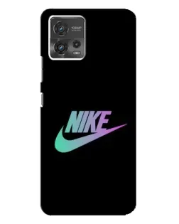 Чехол для Motorola MOTO G72 с картинкой «Nike — городская ночь»