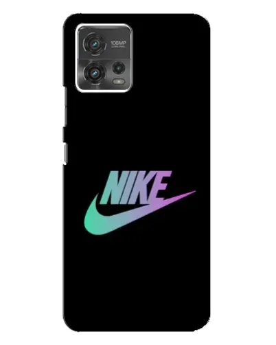 Чехол для Motorola MOTO G72 с картинкой «Nike — городская ночь»