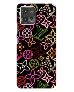 Чохол для Motorola MOTO G72 з картинкою «Неоновий мікс Nike» Чохол для Motorola MOTO G72 з картинкою «Неоновий мікс Nike»