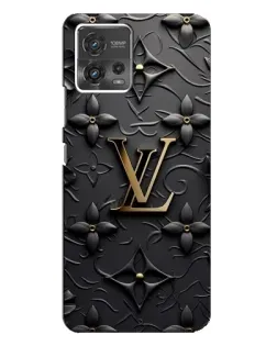 Чехол для Motorola MOTO G72 с картинкой «Кожаная текстура LV»