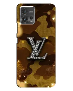Чехол для Motorola MOTO G72 с картинкой «Камуфляжный Louis Vuitton»