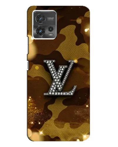 Чехол для Motorola MOTO G72 с картинкой «Камуфляжный Louis Vuitton»
