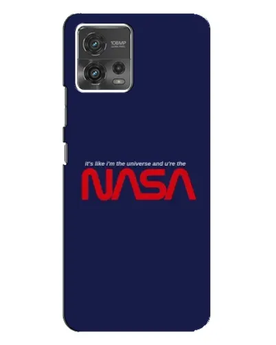 Чехол для Motorola MOTO G72 с картинкой «NASA — глубокий космос»