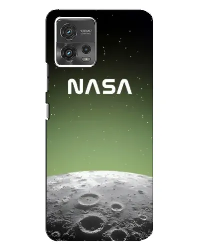 Чехол для Motorola MOTO G72 с картинкой «NASA — лунный градиент»