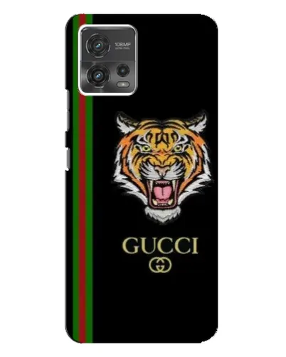 Чохол для Motorola MOTO G72 з картинкою «Тигр Gucci»