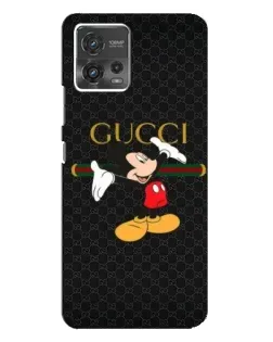 Чохол для Motorola MOTO G72 з картинкою «Міккі Маус Gucci»