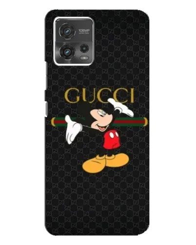 Чохол для Motorola MOTO G72 з картинкою «Міккі Маус Gucci»