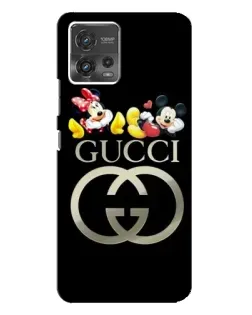Чохол для Motorola MOTO G72 з картинкою «Gucci — герої Disney»