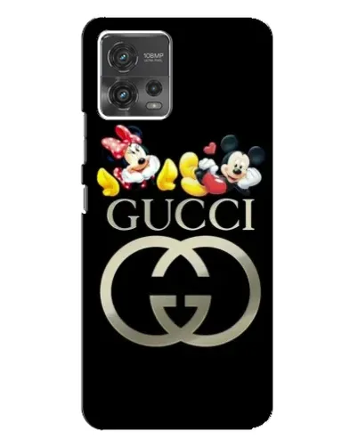 Чохол для Motorola MOTO G72 з картинкою «Gucci — герої Disney»