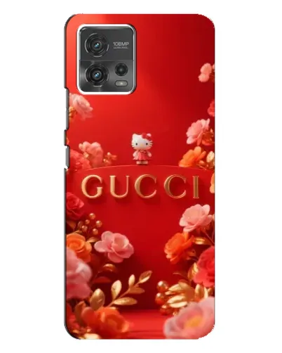 Чохол для Motorola MOTO G72 з картинкою «Gucci — золотий сад»