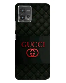 Чохол для Motorola MOTO G72 з картинкою «Gucci — стьобаний чорний»