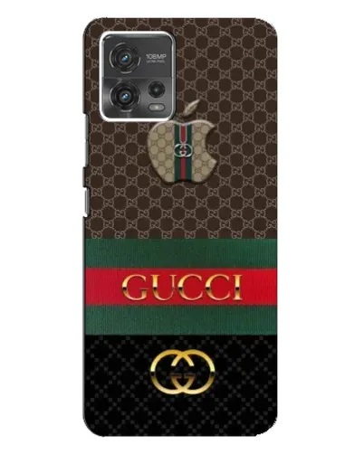 Чохол для Motorola MOTO G72 з картинкою «Gucci — брендований десерт»