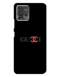 Чохол для Motorola MOTO G72 з картинкою «Gucci — червоний градієнт»