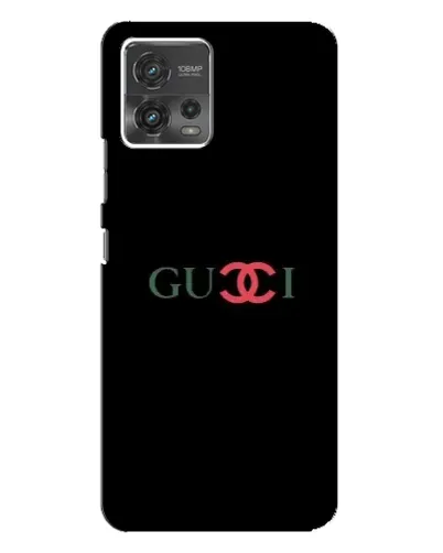 Чохол для Motorola MOTO G72 з картинкою «Gucci — червоний градієнт»