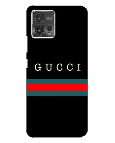 Чохол для Motorola MOTO G72 з картинкою «Gucci — червоний пояс»