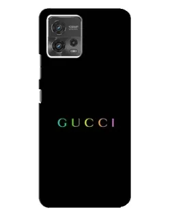 Чохол для Motorola MOTO G72 з картинкою «Gucci — неоновий мінімалізм»