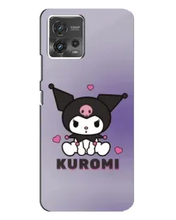 Чехол для Motorola MOTO G72 с картинкой «Kuromi — фиолетовый арт» Чехол для Motorola MOTO G72 с картинкой «Kuromi — фиолетовый арт»