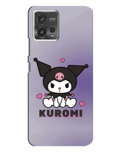 Чехол для Motorola MOTO G72 с картинкой «Kuromi — фиолетовый арт» Чехол для Motorola MOTO G72 с картинкой «Kuromi — фиолетовый арт»