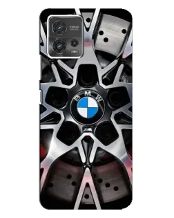 Чохол для Motorola MOTO G72 з картинкою «BMW — деталь диска» Чохол для Motorola MOTO G72 з картинкою «BMW — деталь диска»