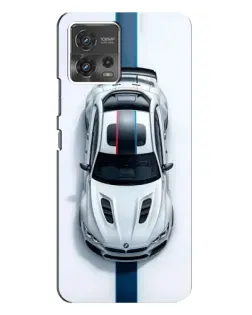 Чохол для Motorola MOTO G72 з картинкою «Вид зверху — BMW M»