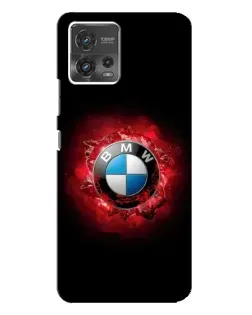 Чохол для Motorola MOTO G72 з картинкою «Логотип BMW — спалах»