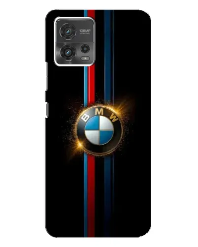 Чохол для Motorola MOTO G72 з картинкою «BMW M-Power неон»