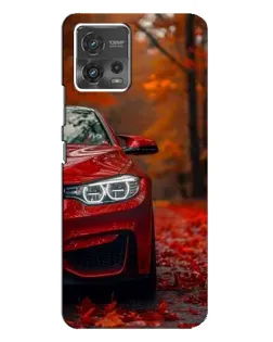 Чохол для Motorola MOTO G72 з картинкою «Осіння BMW M4»