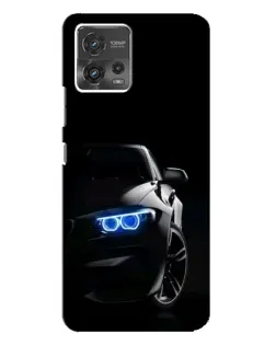 Чохол для Motorola MOTO G72 з картинкою «BMW — нічний погляд»