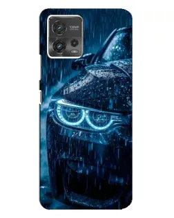 Чохол для Motorola MOTO G72 з картинкою «BMW під дощем»