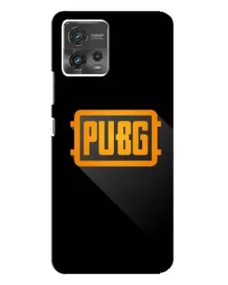 Чохол для Motorola MOTO G72 з картинкою «PUBG — рамка лого»