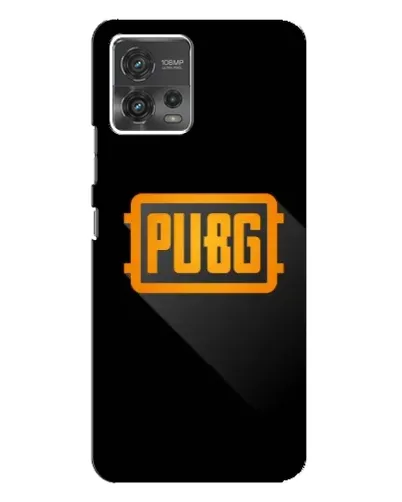 Чохол для Motorola MOTO G72 з картинкою «PUBG — рамка лого»
