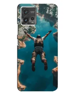 Чохол для Motorola MOTO G72 з картинкою «PUBG — вільне падіння»