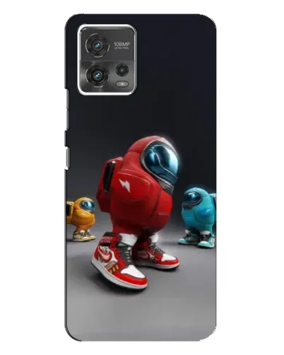 Чехол для Motorola MOTO G72 с картинкой «Among Us — 3D стиль» Чехол для Motorola MOTO G72 с картинкой «Among Us — 3D стиль»