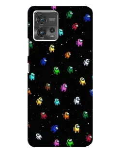 Чохол для Motorola MOTO G72 з картинкою «Екіпаж Among Us»