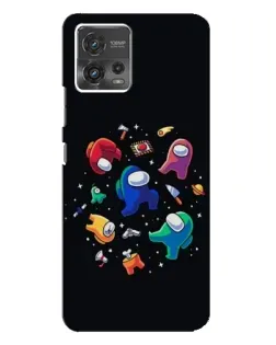 Чехол для Motorola MOTO G72 с картинкой «Among Us космос»