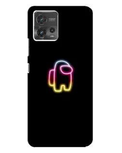 Чехол для Motorola MOTO G72 с картинкой «Among Us градиент»