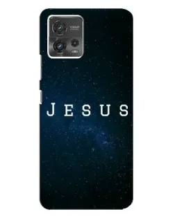 Чехол для Motorola MOTO G72 с картинкой «Звездное небо Jesus»