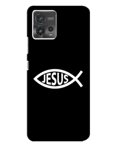 Чехол для Motorola MOTO G72 с картинкой «Классический Jesus»