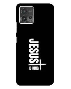 Чехол для Motorola MOTO G72 с картинкой «Вертикаль веры Jesus»