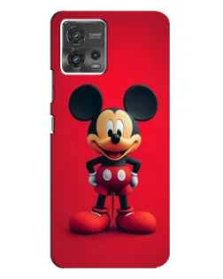 Чехол для Motorola MOTO G72 с картинкой «Mickey в полный рост»