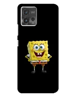 Чехол для Motorola MOTO G72 с картинкой «Классический Губка Боб»