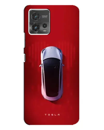 Чохол для Motorola MOTO G72 з картинкою «Tesla Top View»