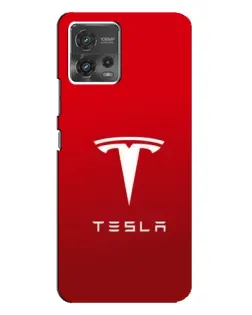 Чохол для Motorola MOTO G72 з картинкою «Tesla Red Classic»