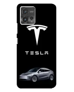 Чохол для Motorola MOTO G72 з картинкою «Tesla Model Y»