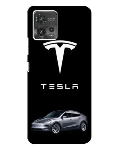 Чохол для Motorola MOTO G72 з картинкою «Tesla Model Y»