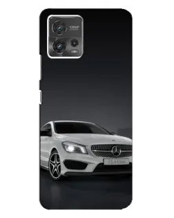 Чехол для Motorola MOTO G72 с картинкой «Mercedes AMG GT Silver»